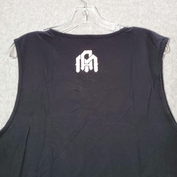Into The Am Men Shirt 2XL Black Tank T Rex Rave Graphic Pullover‎ - Picture 8 of 10